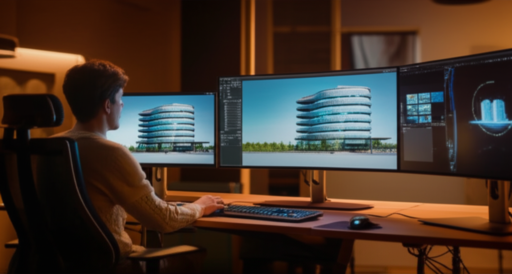 آموزش ساخت انیمیشن معماری با هوش مصنوعی